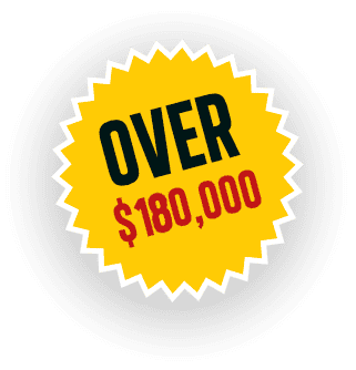OVER $180,000