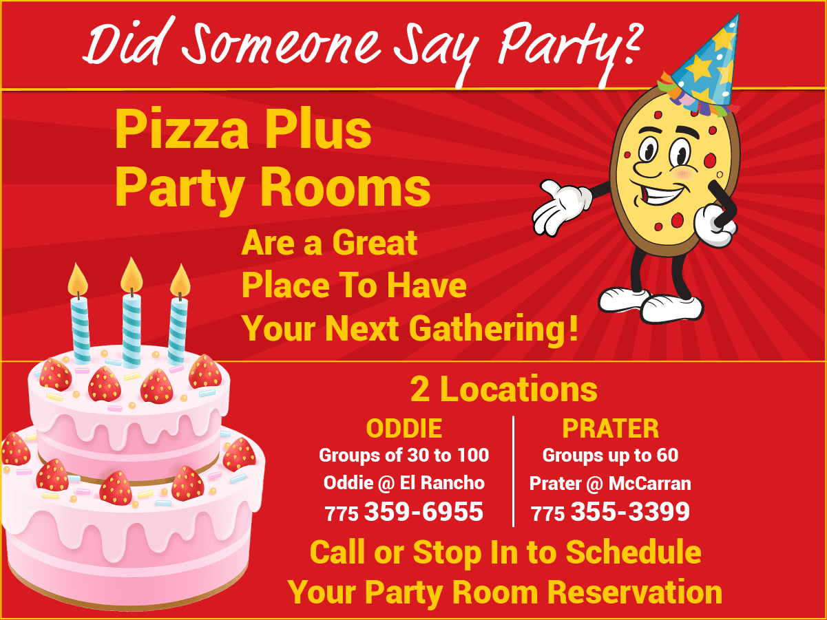 Call or Stop In to Schedule Your Party Room Reservation