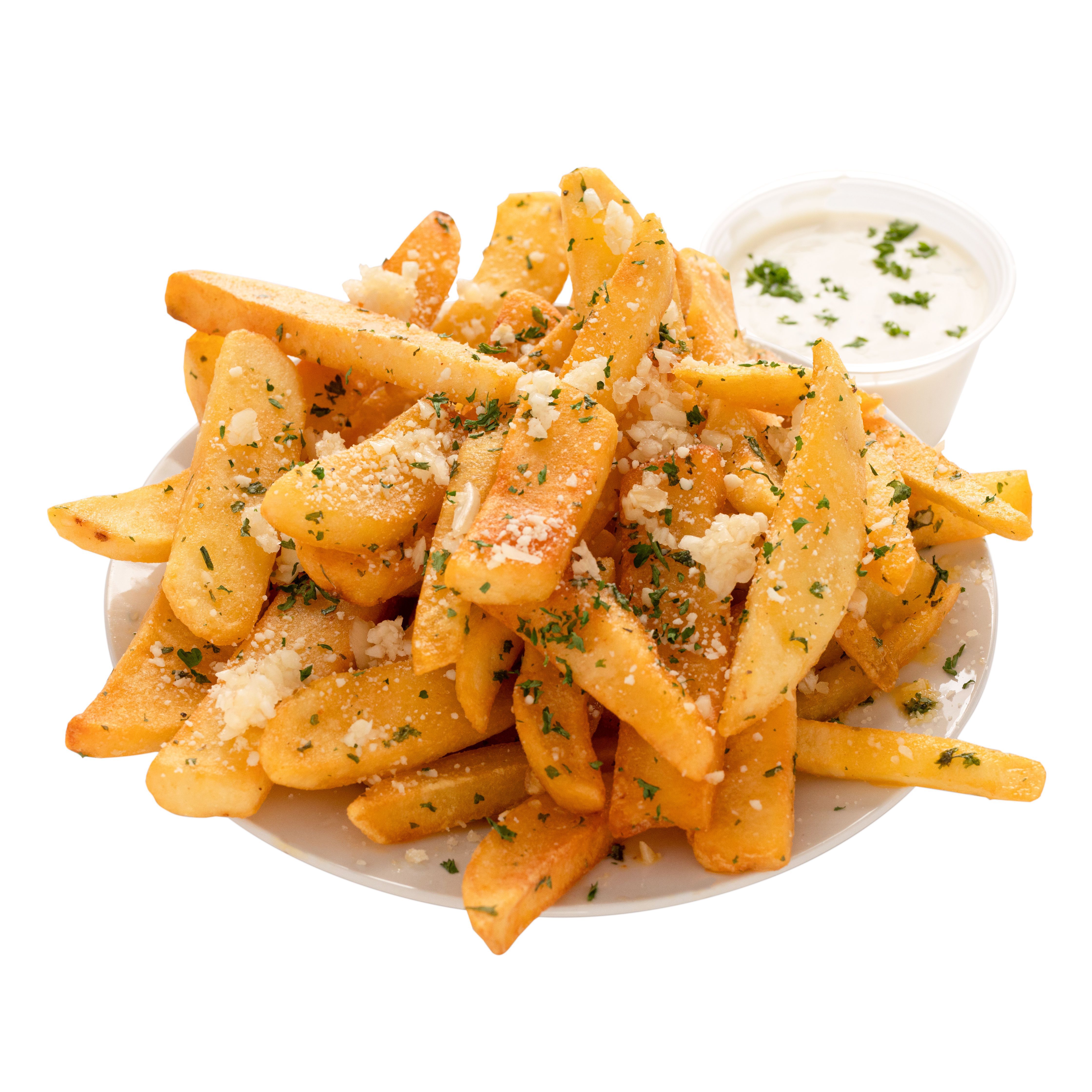 Garlic Parmesan Steak Fries