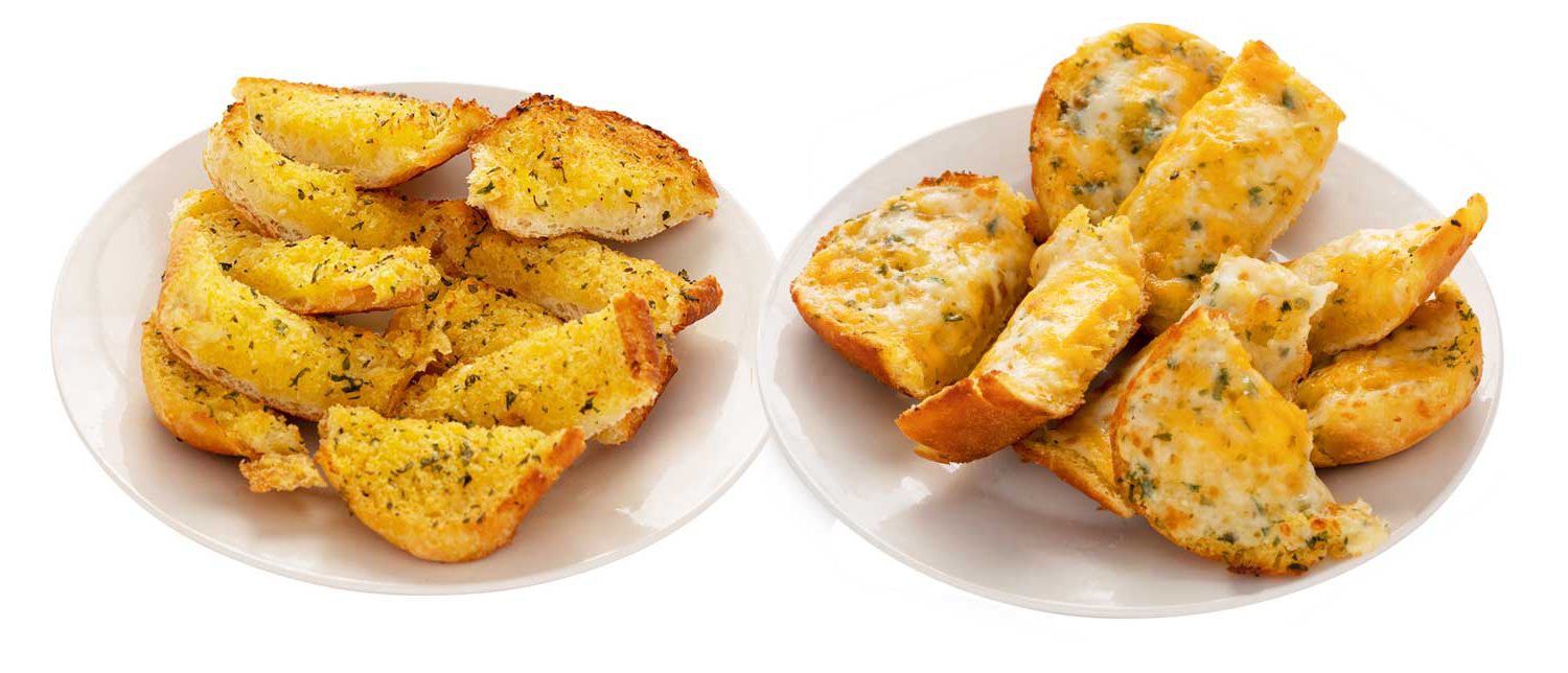 Garlic Bread and Garlic Cheese Bread