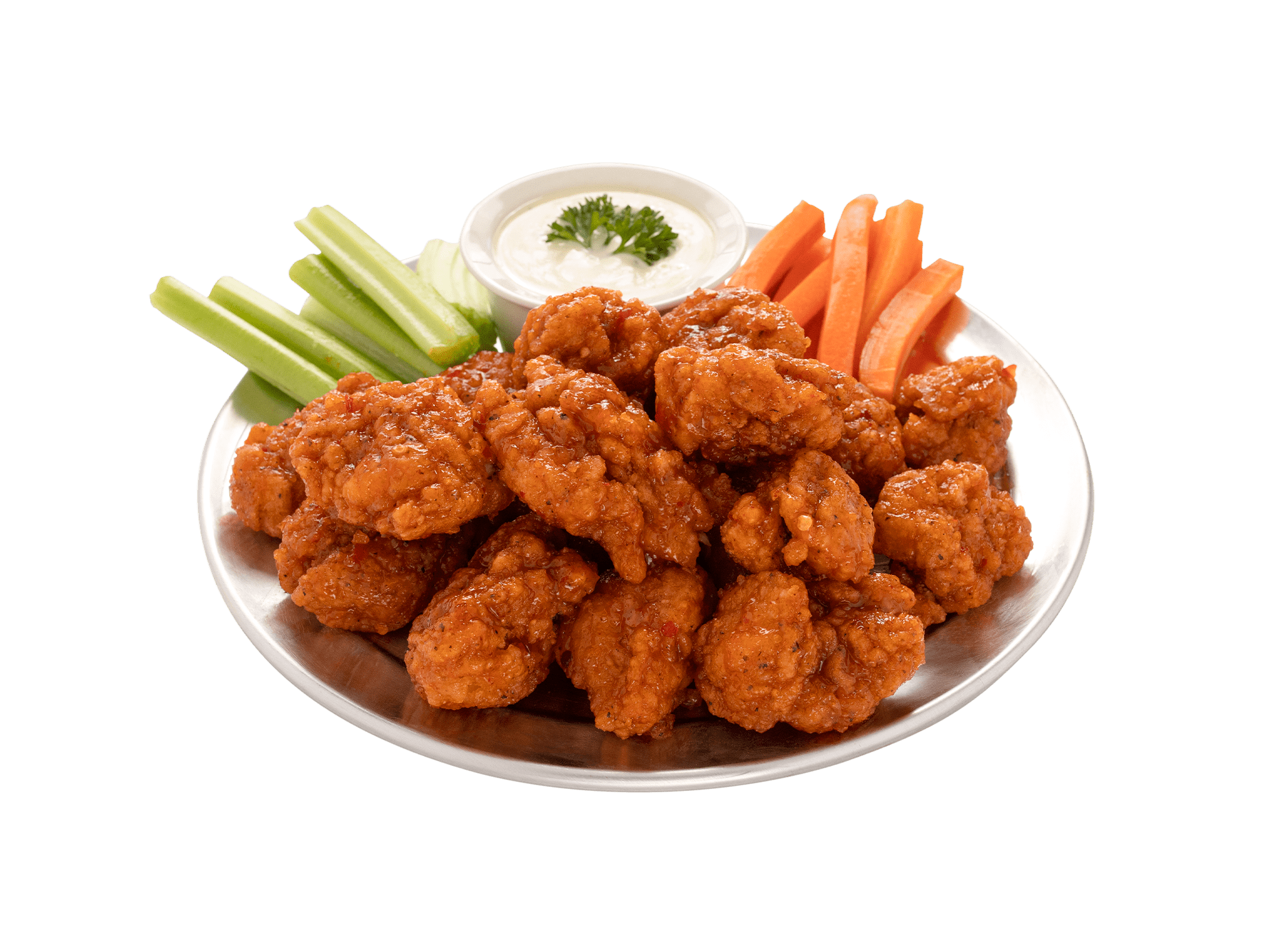 Large boneless wings